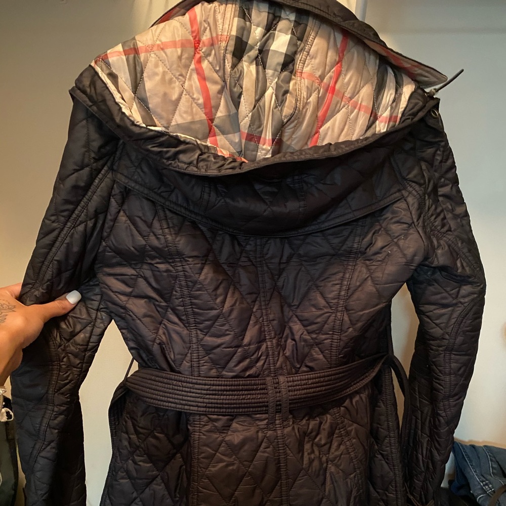 Burberry Brit Black Finsbridge Coat